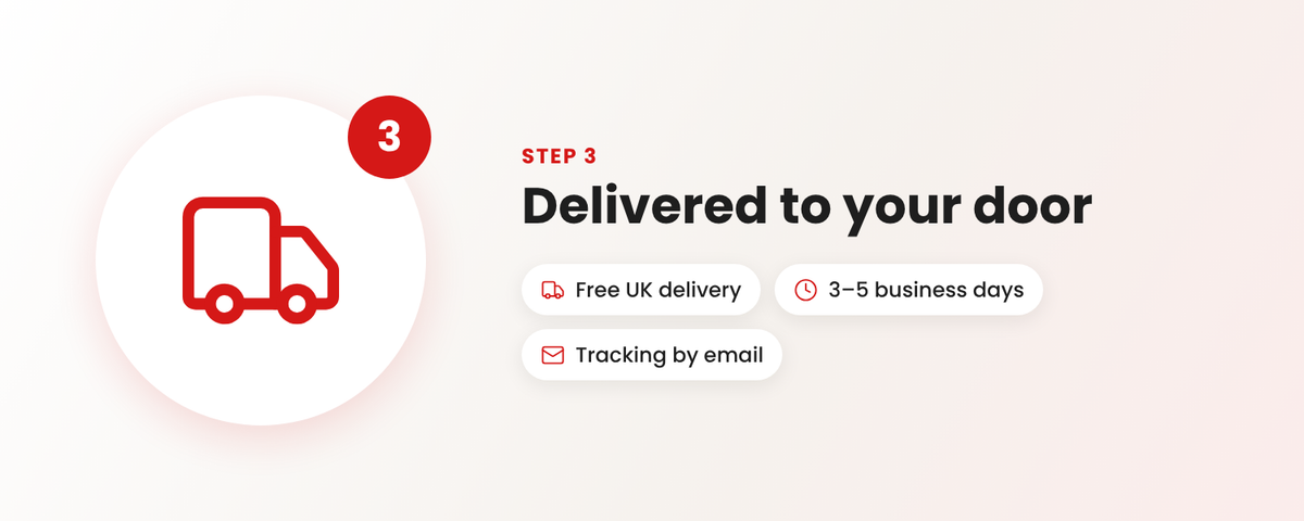 Delivered to your door