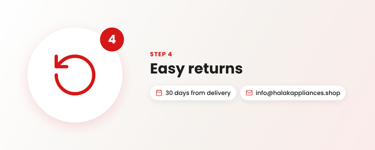 Easy returns
