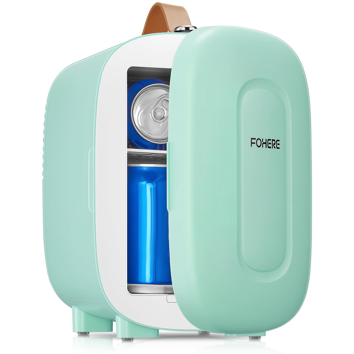 FOHERE 5L Mini Fridge, 6 Can Cooler and Warmer