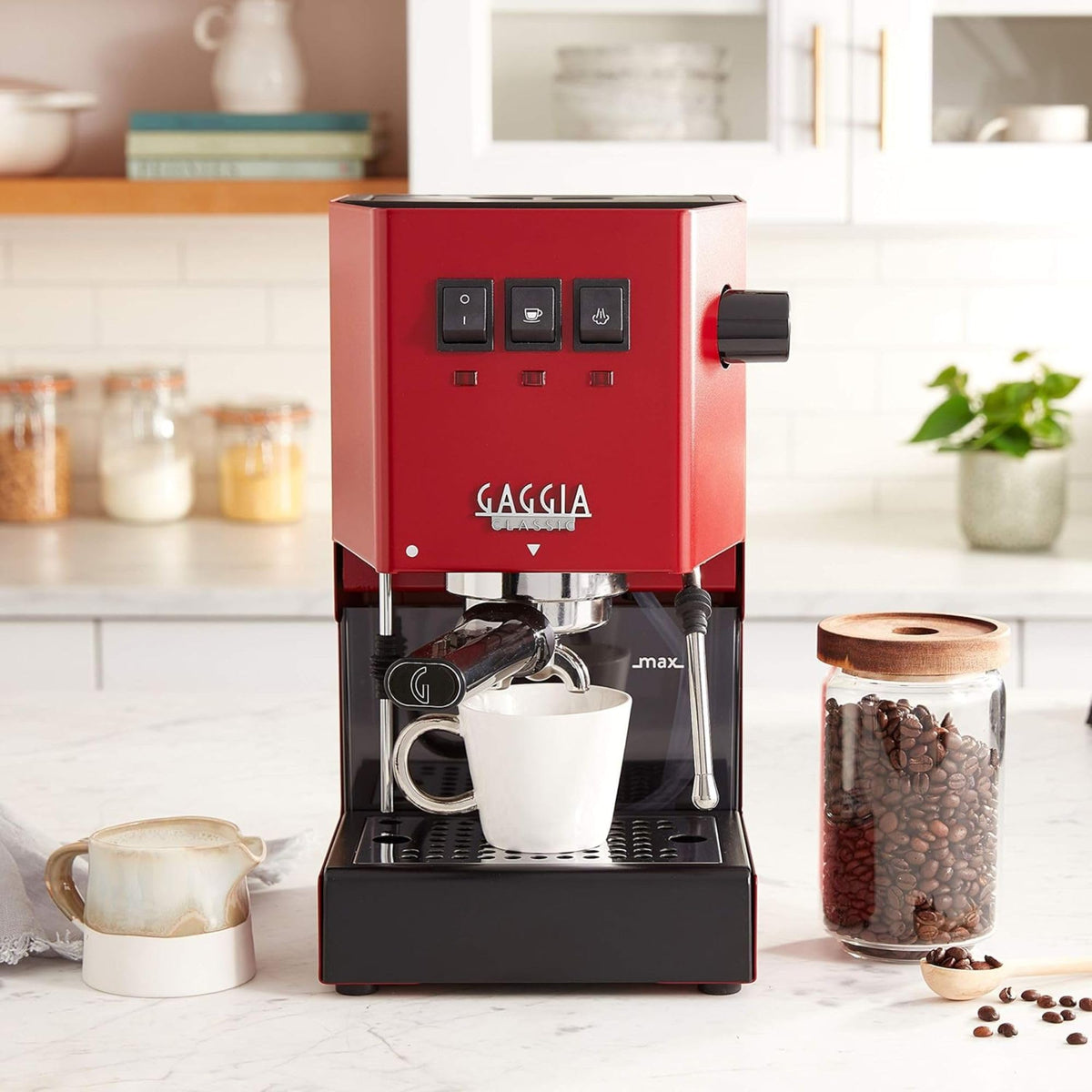 Gaggia Classic E24 Evo Espresso Machine Brass Boiler