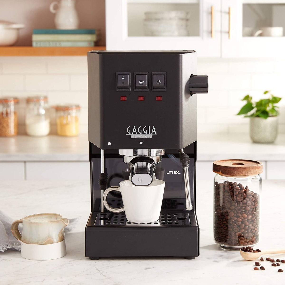 Gaggia Classic E24 Evo Espresso Machine Brass Boiler