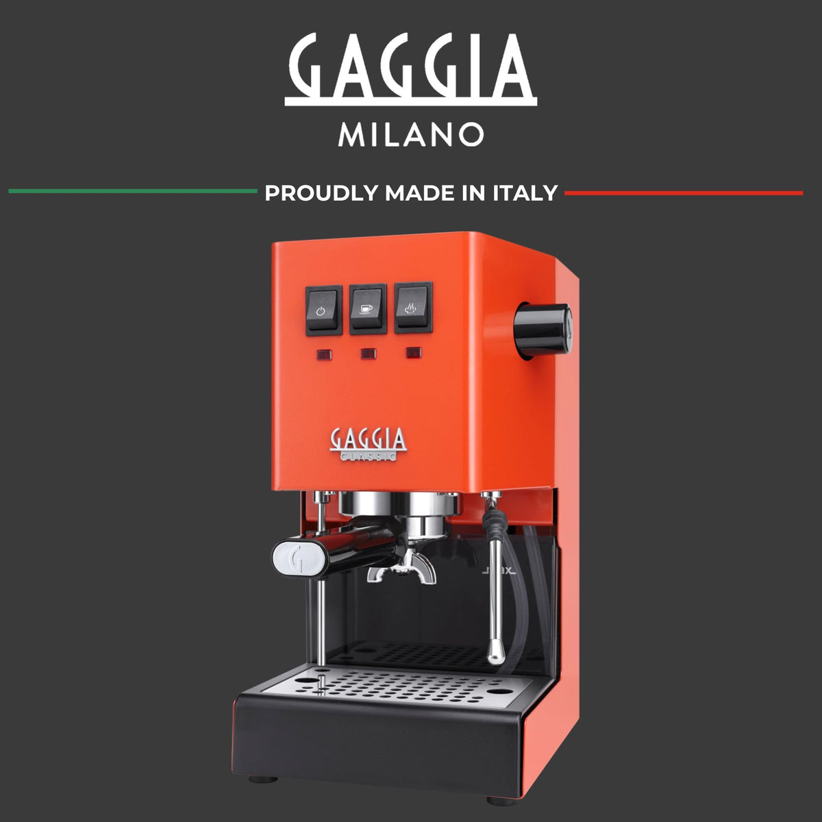 Gaggia Classic E24 Evo Espresso Machine Brass Boiler