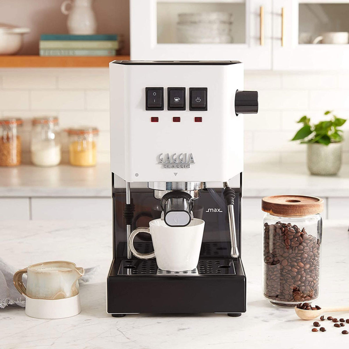 Gaggia Classic E24 Evo Espresso Machine Brass Boiler