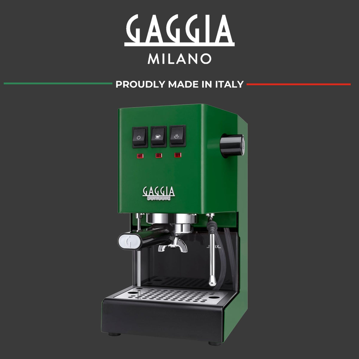 Gaggia Classic E24 Evo Espresso Machine Brass Boiler