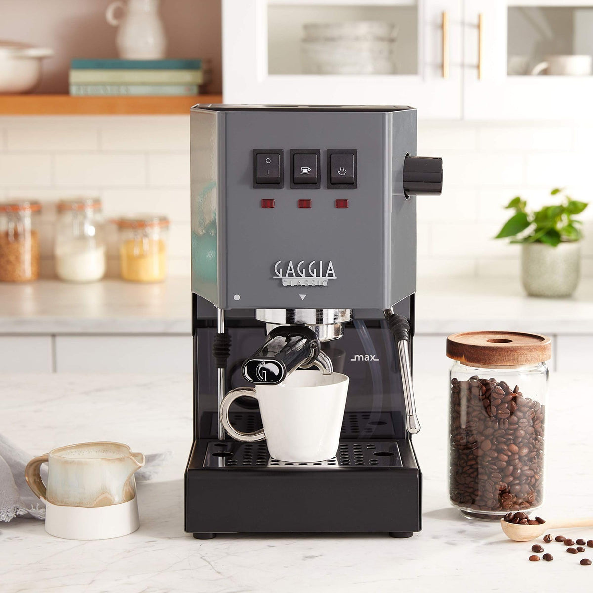 Gaggia Classic E24 Evo Espresso Machine Brass Boiler