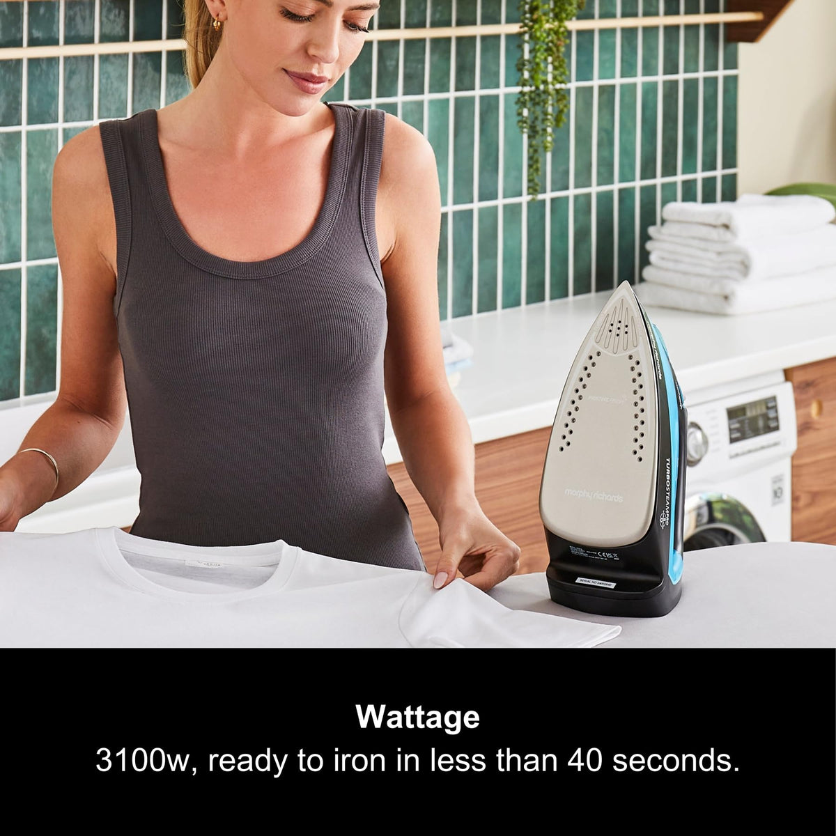 Morphy Richards Crystal Clear Steam Iron 2400W