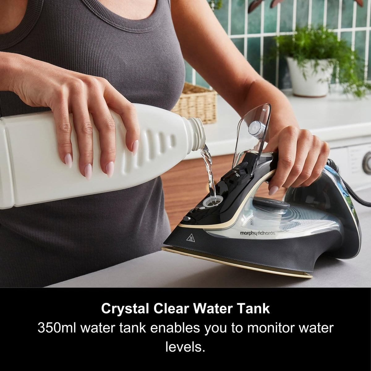 Morphy Richards Crystal Clear Steam Iron 2400W