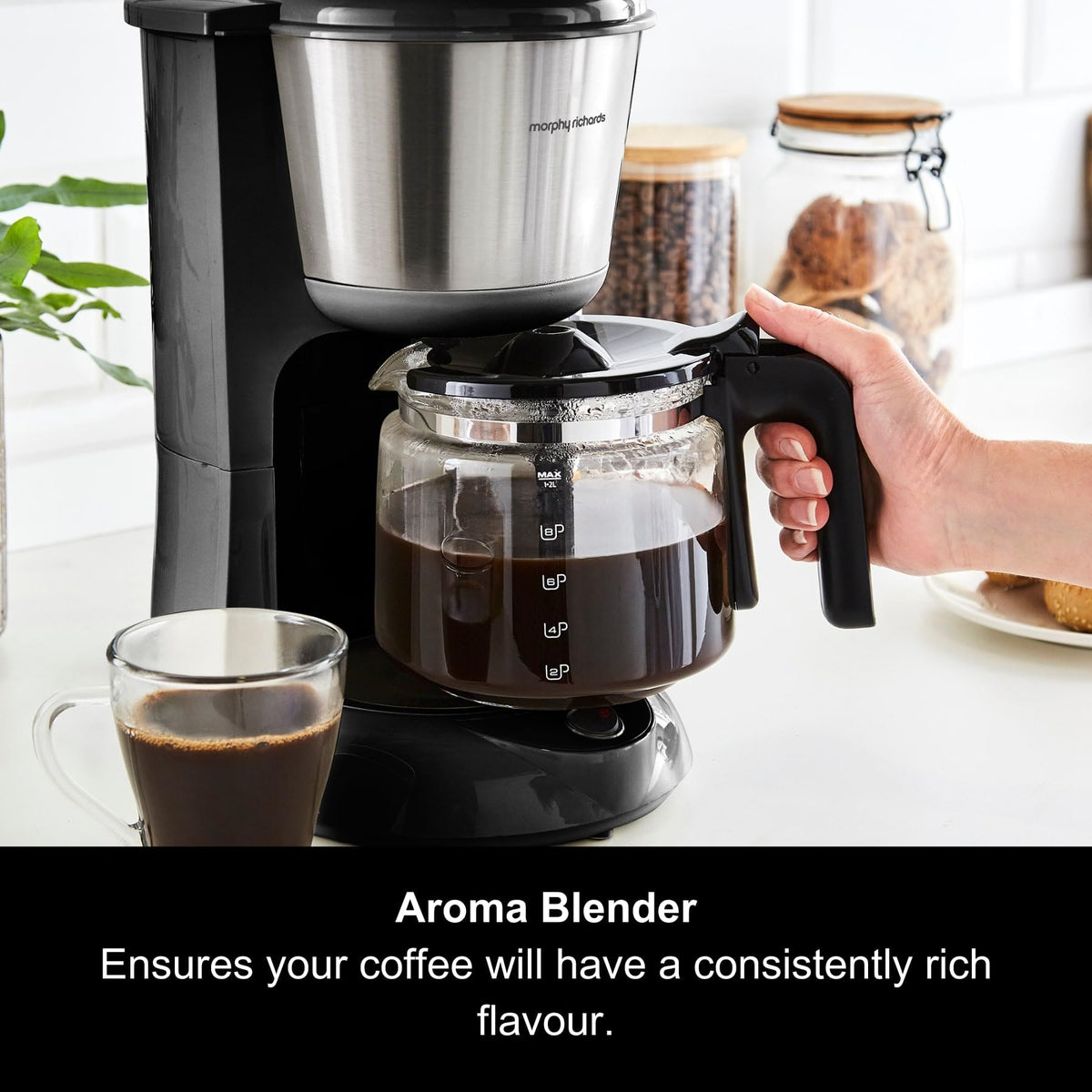 Morphy Richards Equip 10 Cup Filter Coffee Maker