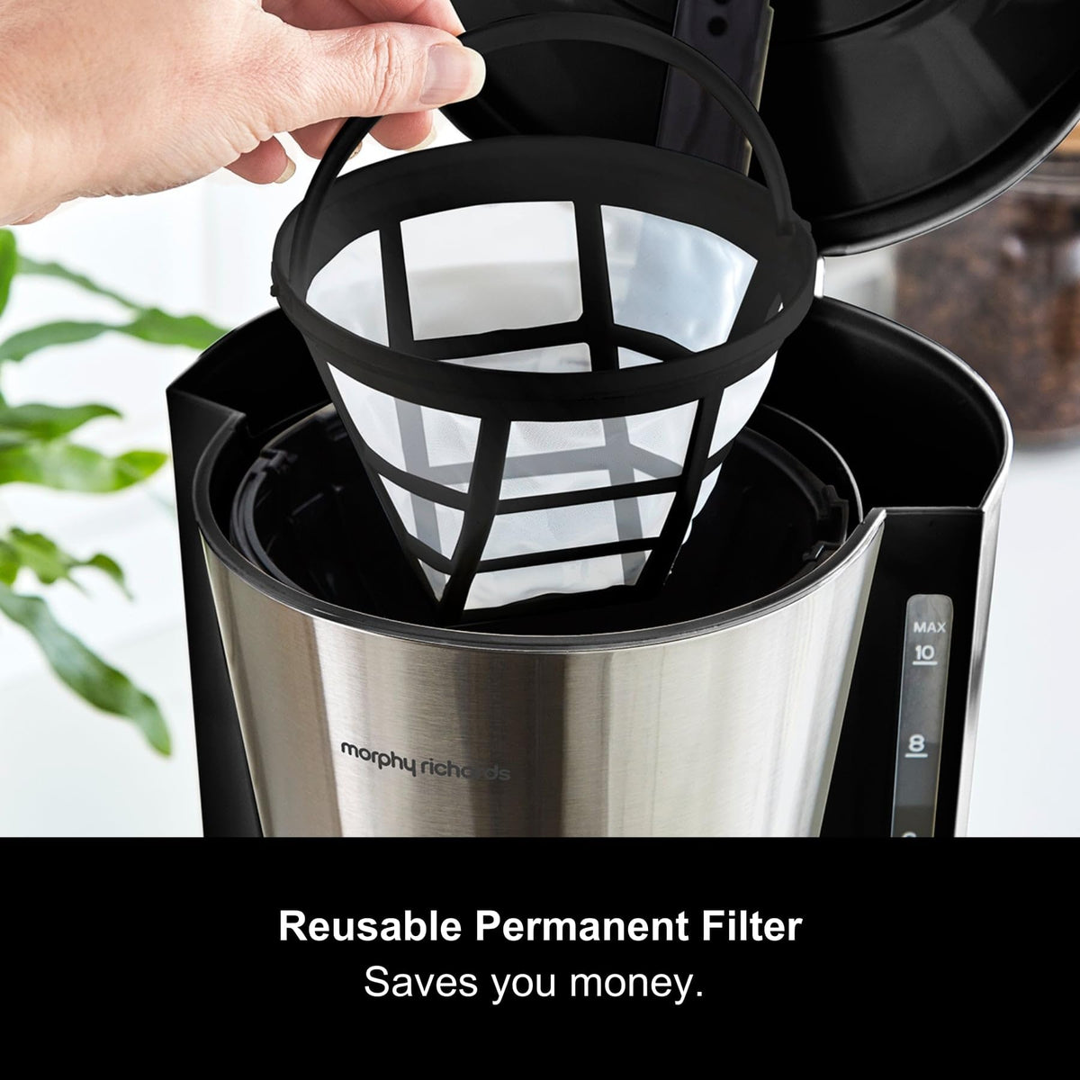 Morphy Richards Equip 10 Cup Filter Coffee Maker
