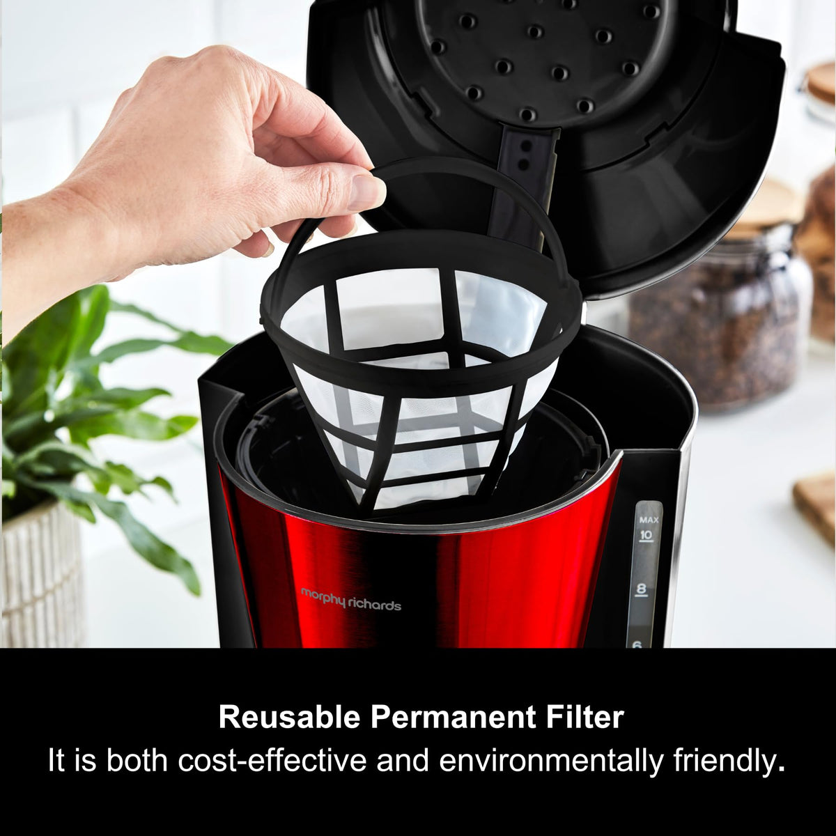 Morphy Richards Equip 10 Cup Filter Coffee Maker