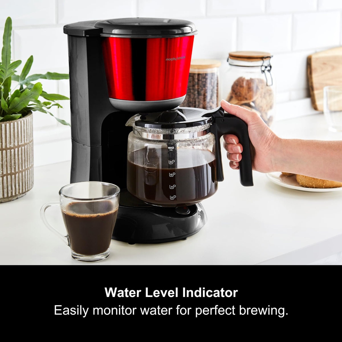 Morphy Richards Equip 10 Cup Filter Coffee Maker