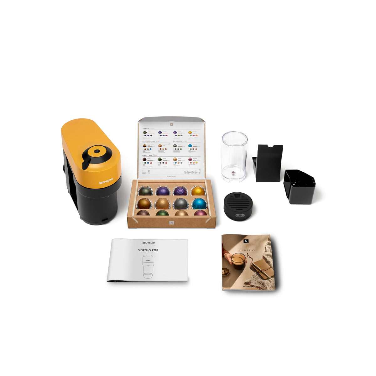 Nespresso Vertuo Pop Coffee Machine Six Cup Sizes