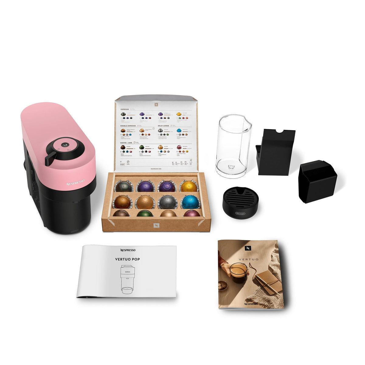 Nespresso Vertuo Pop Coffee Machine Six Cup Sizes