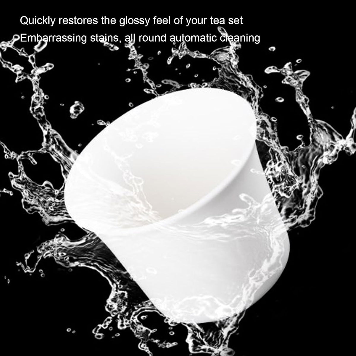 Portable Countertop Cup Dishwasher 4L USB Rechargeable