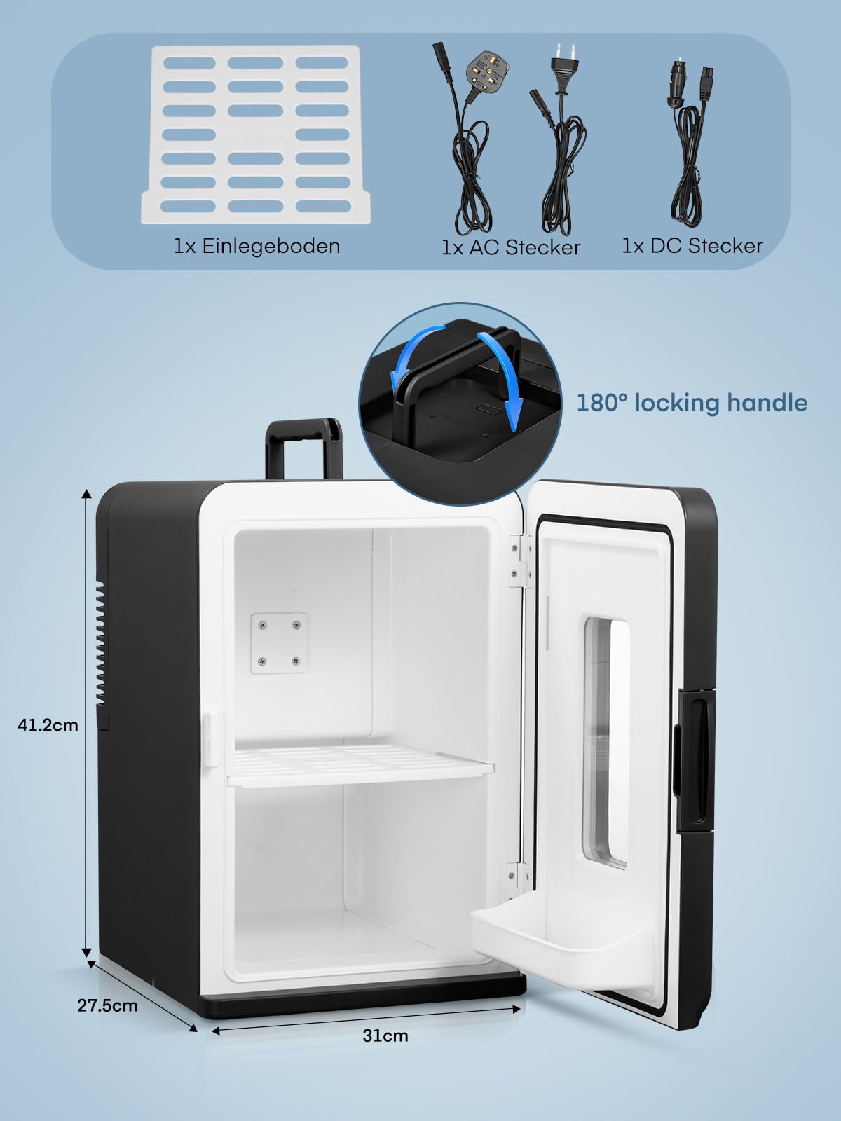 Portable Thermoelectric Mini Fridge Cooler Warmer