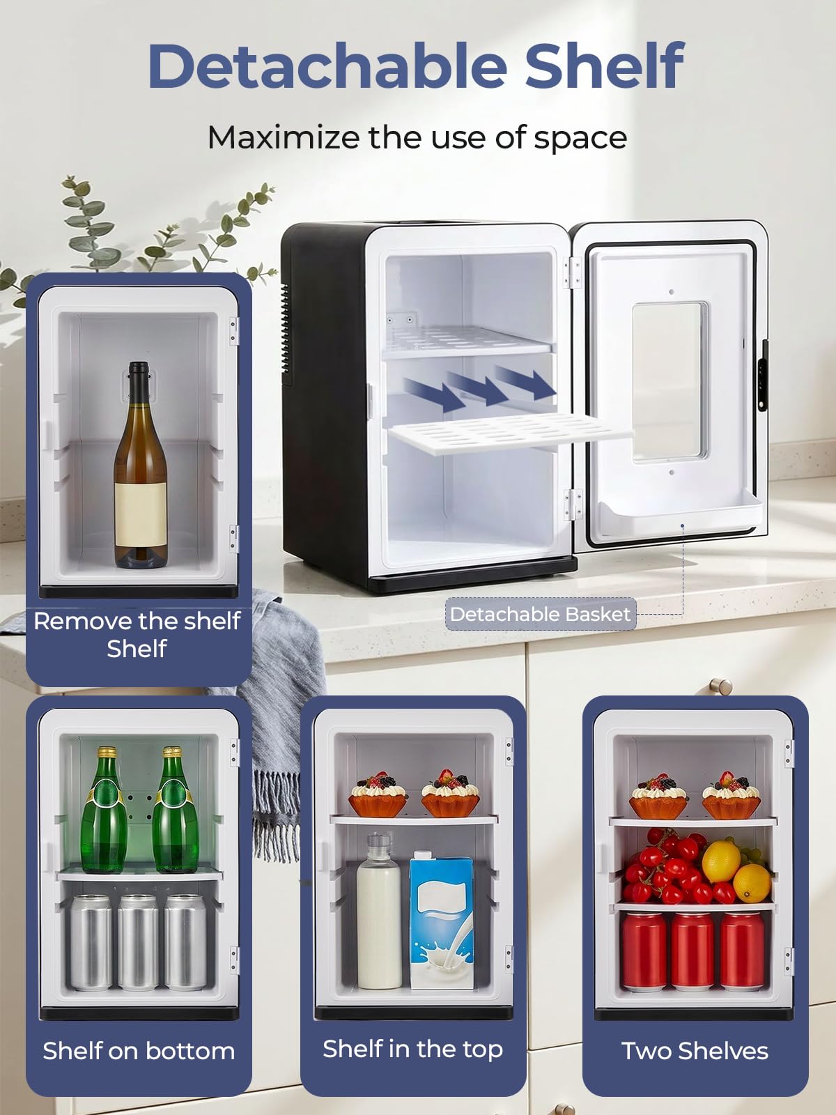 Portable Thermoelectric Mini Fridge Cooler Warmer