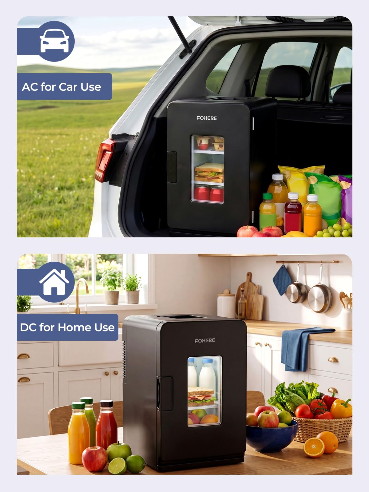 Portable Thermoelectric Mini Fridge Cooler Warmer