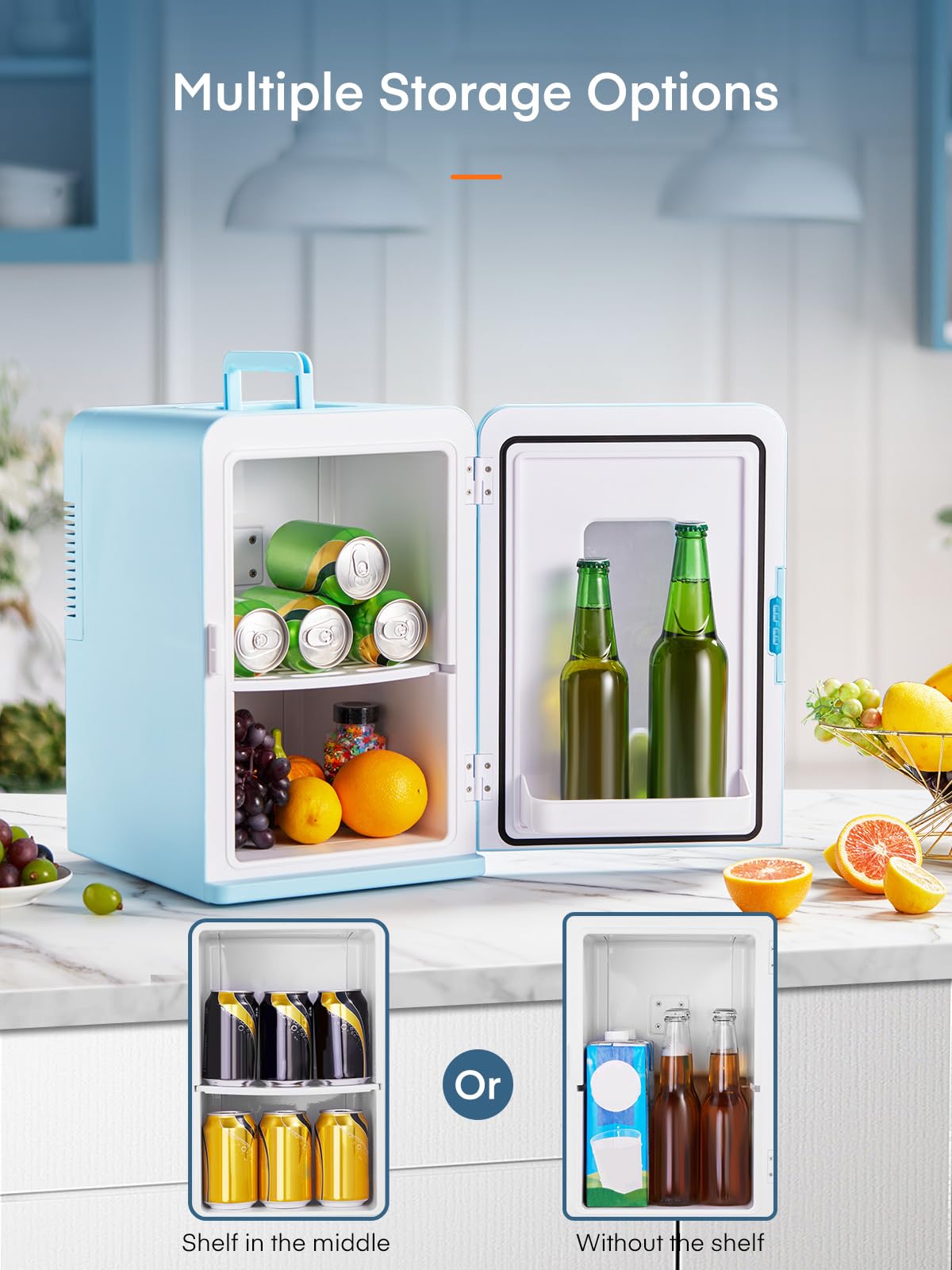 Portable Thermoelectric Mini Fridge Cooler Warmer