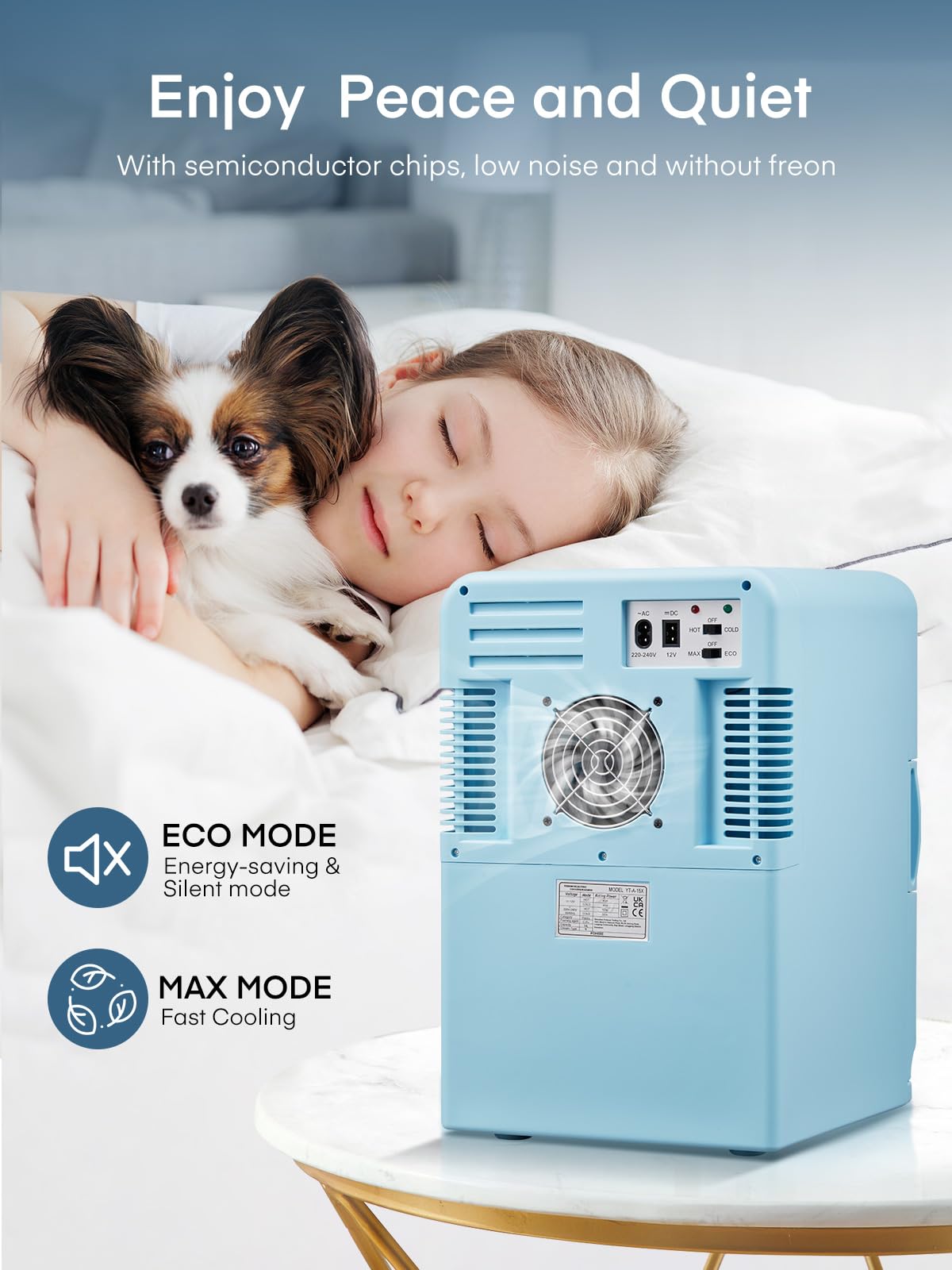 Portable Thermoelectric Mini Fridge Cooler Warmer