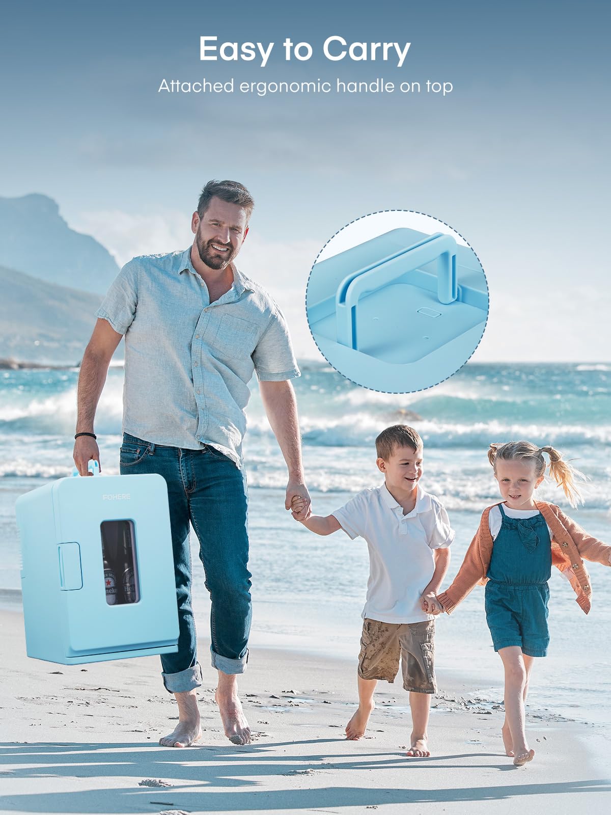 Portable Thermoelectric Mini Fridge Cooler Warmer