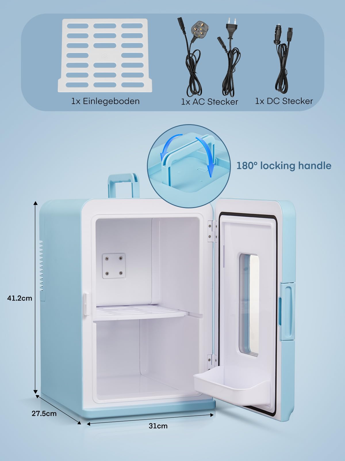 Portable Thermoelectric Mini Fridge Cooler Warmer