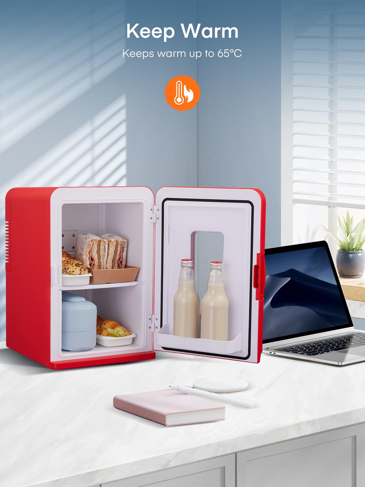 Portable Thermoelectric Mini Fridge Cooler Warmer