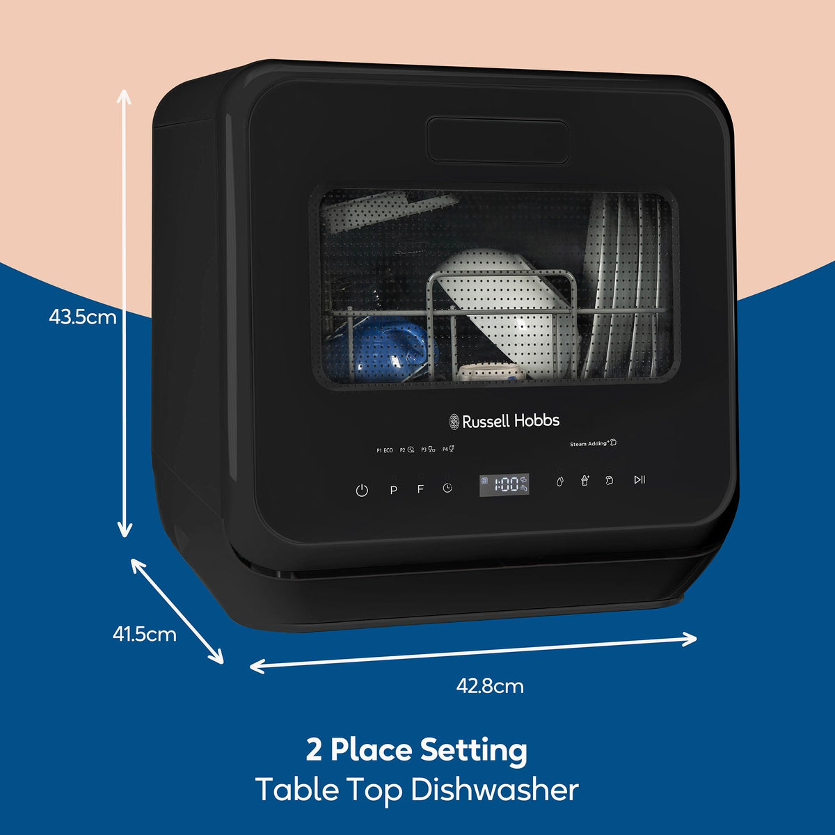 Russell Hobbs Mini Dishwasher 2 Place Settings