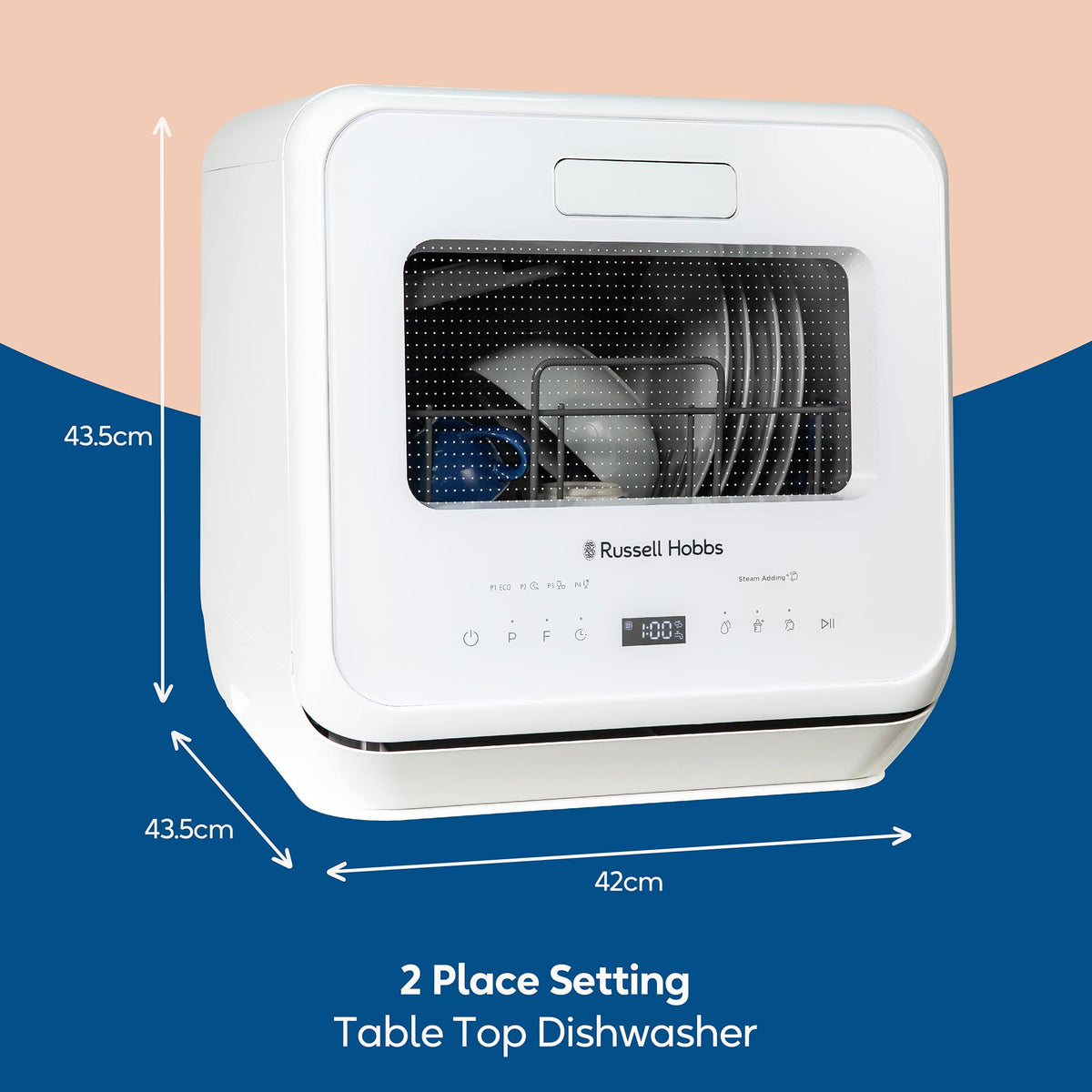 Russell Hobbs Mini Dishwasher 2 Place Settings