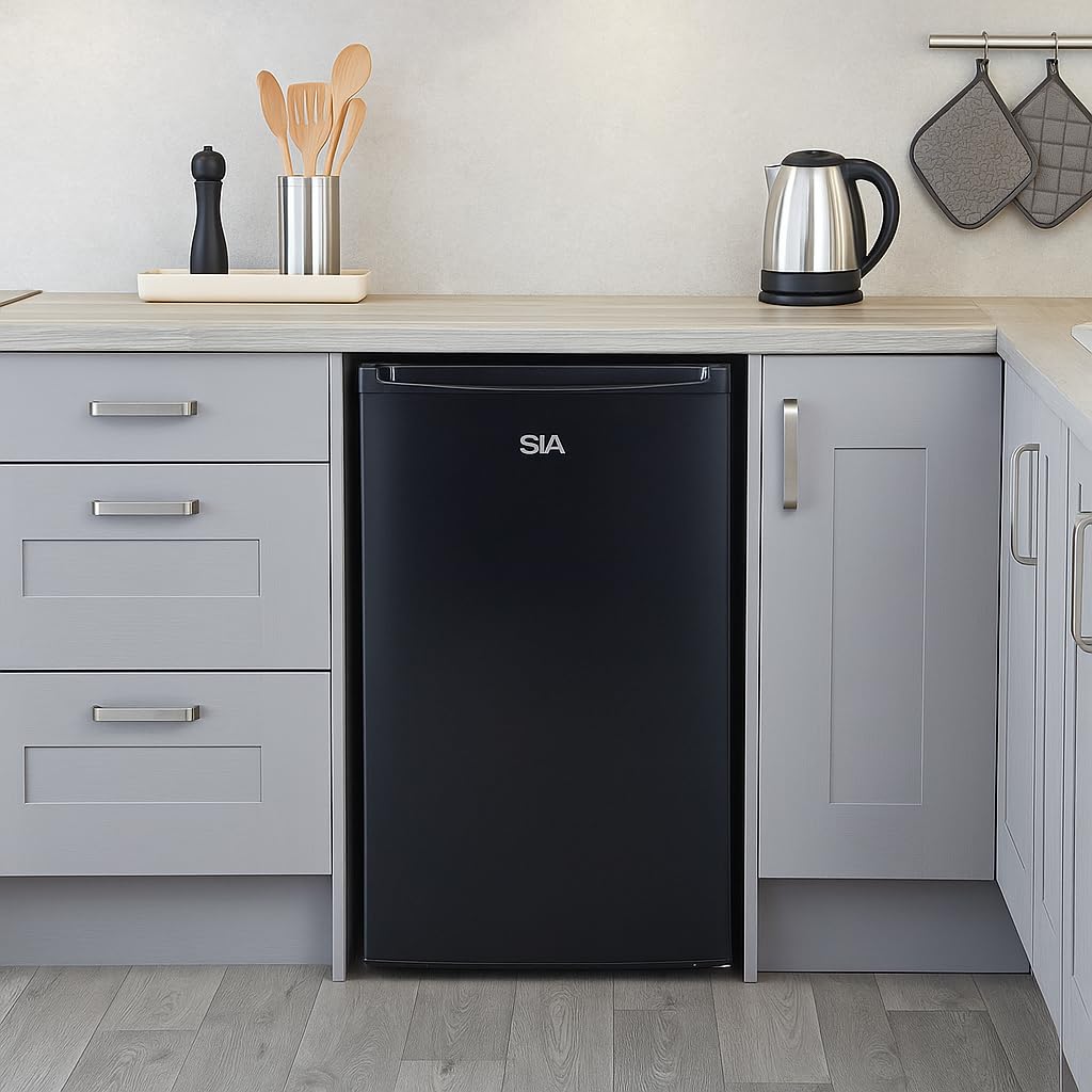 SIA 48cm 91L Freestanding Under Counter Larder Fridge
