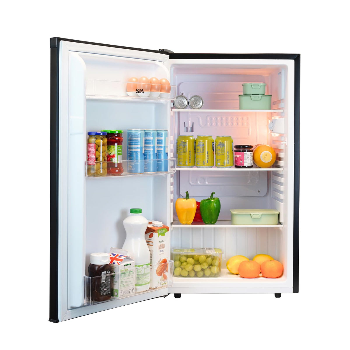 SIA 48cm 91L Freestanding Under Counter Larder Fridge