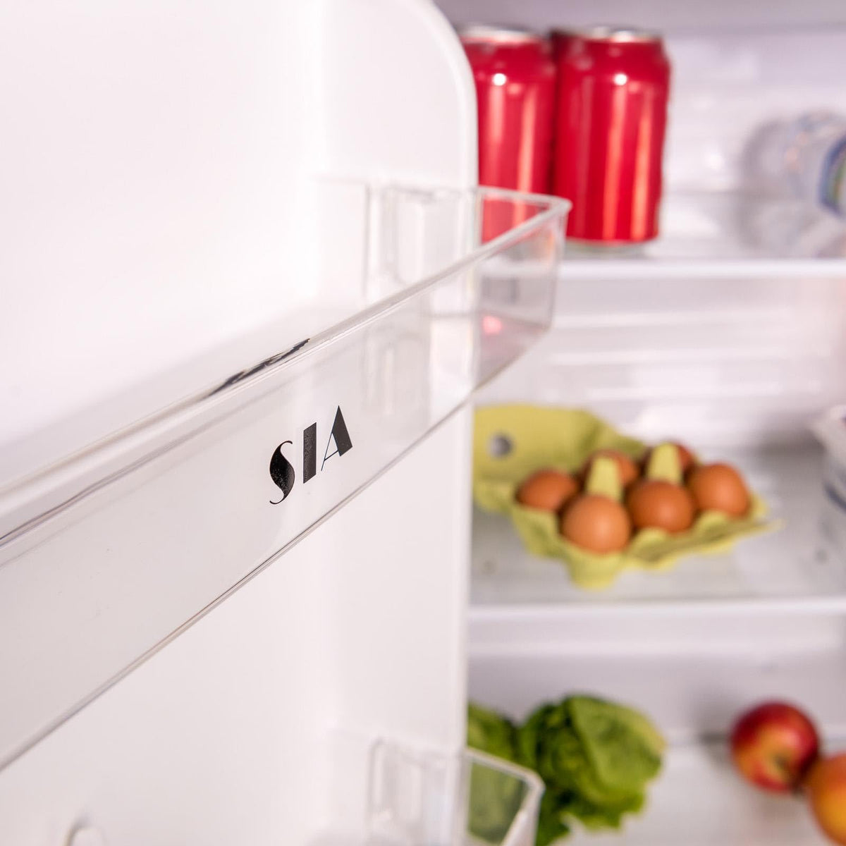 SIA 48cm 91L Freestanding Under Counter Larder Fridge