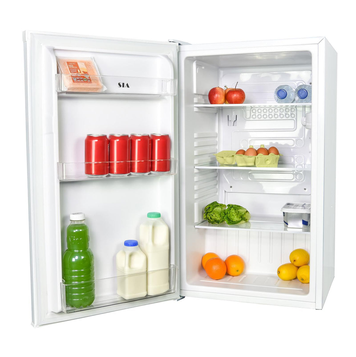 SIA 48cm 91L Freestanding Under Counter Larder Fridge