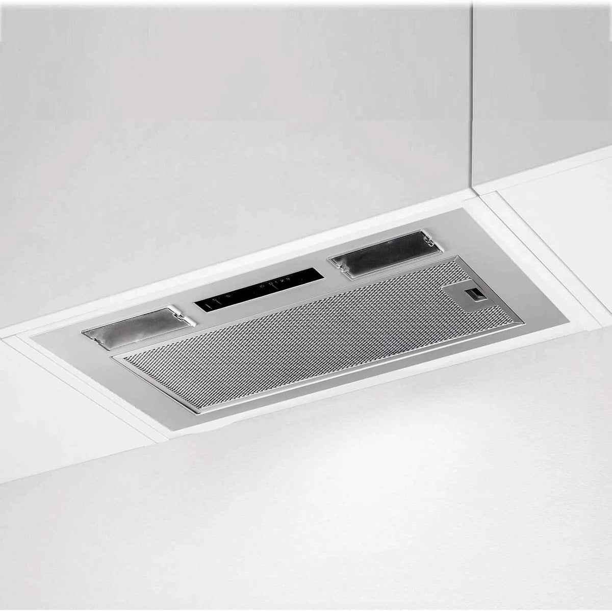 SIA UC52SI 52cm Silver Canopy Cooker Hood Extractor