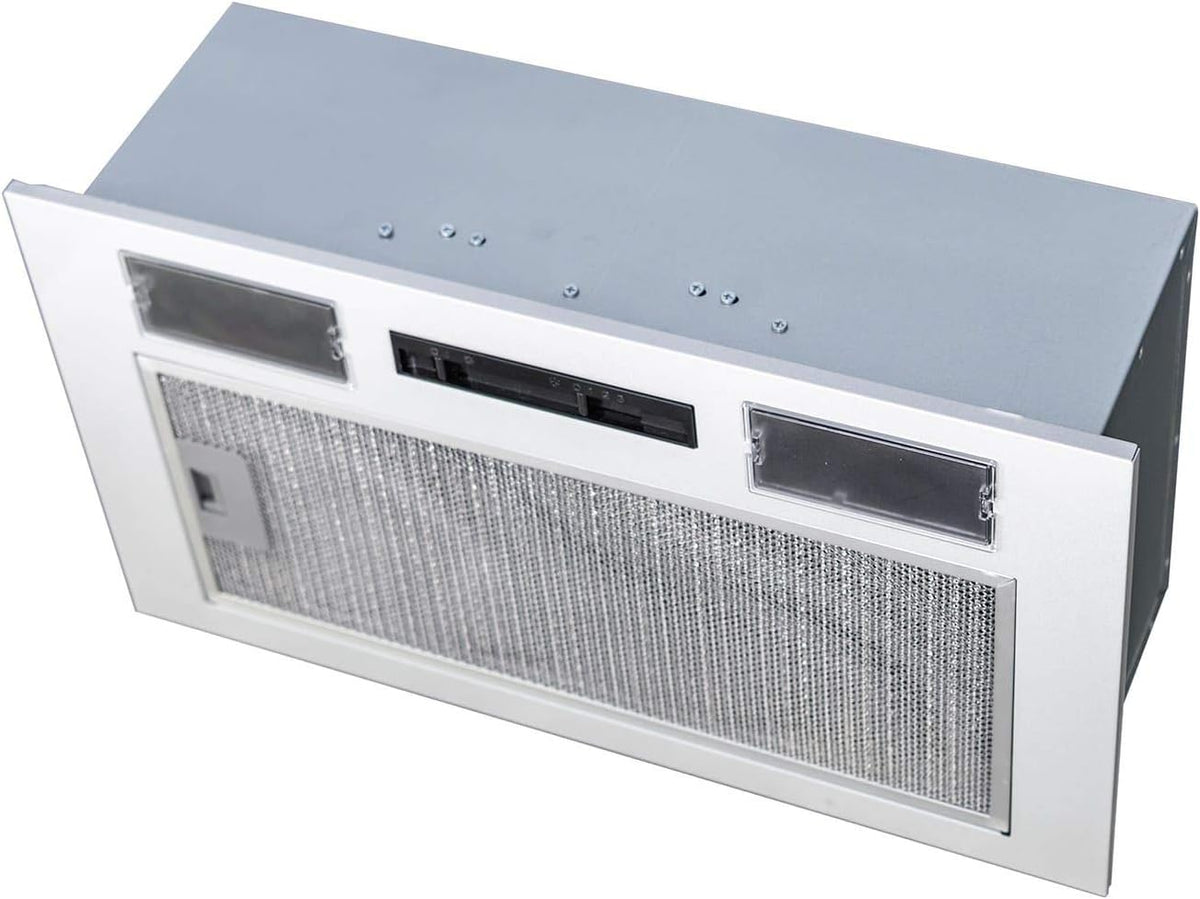 SIA UC52SI 52cm Silver Canopy Cooker Hood Extractor