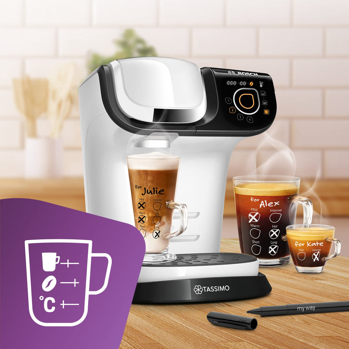 Tassimo By Bosch My Way 2 TAS6502GB Coffee Machine