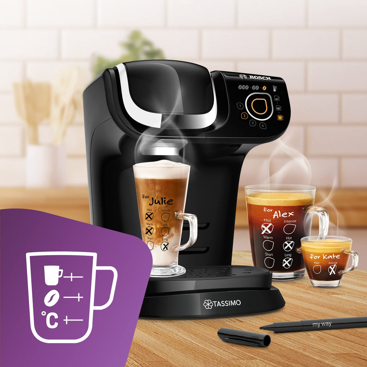 Tassimo By Bosch My Way 2 TAS6502GB Coffee Machine