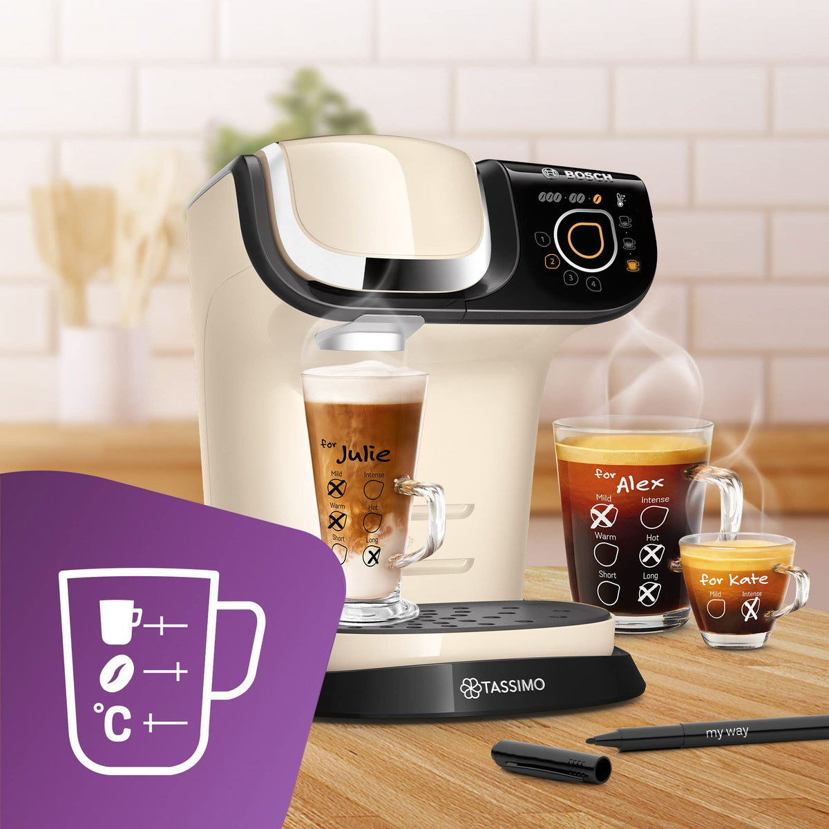 Tassimo By Bosch My Way 2 TAS6502GB Coffee Machine