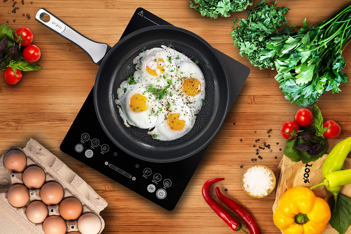 Tefal Slim Portable Induction Hob 2100W Black IH210840